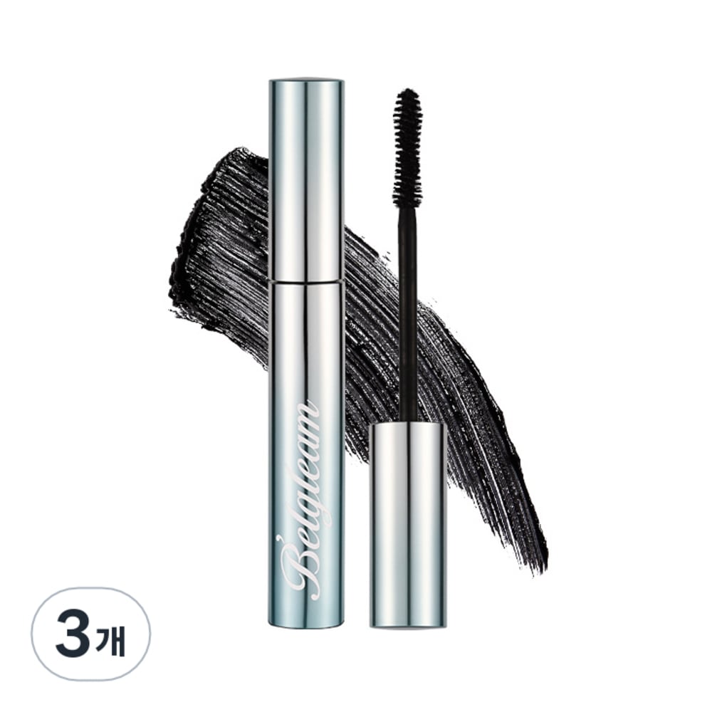 ベルグリム ボリューム ロングラッシュ リッチボリューム ピクスカラ 6gブラック3個