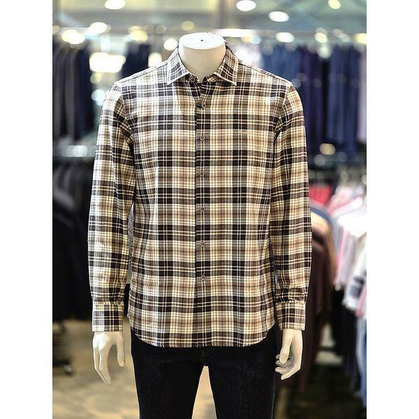 MARIO ミディアム チェック 長袖 シャツ MITNL4F8121 34_P407920710