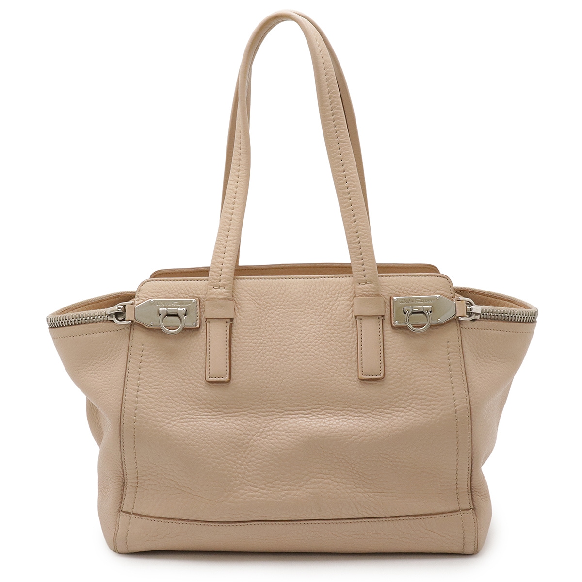 アリアナ ヴァーヴ ガンチーニ トートバッグ ショルダーバッグ レザー ピンクベージ