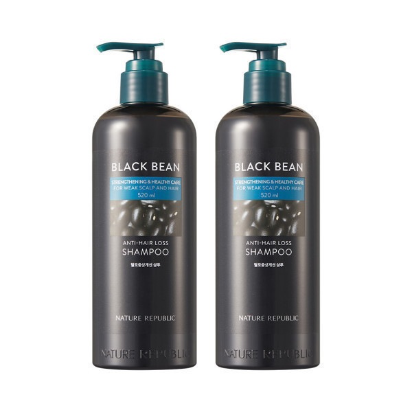 (2個/シャンプー) ブラックビーン 症状シャンプー 520ml 2個 (贈呈品なくなり次第贈呈終了)