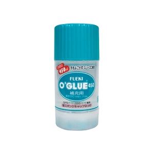 フエキのり オーグルー 詰替用替スポンジ付 450ml 替スポンジキャップ9個付 1セット（3本）