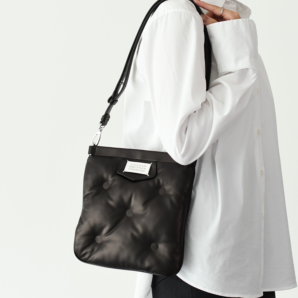 GLAMSLAM FLAT バッグ SB1WG0005P4300 レディース ユニセックス ブラック 黒 バッグ BAG ショルダーバッグ