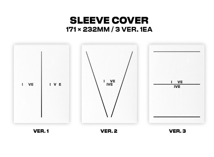 IVE THE 1ST ALBUM (VER 3個1セット) I’ve IVE ive 1st [ 特典公式ランダムフォトカード6枚 ]