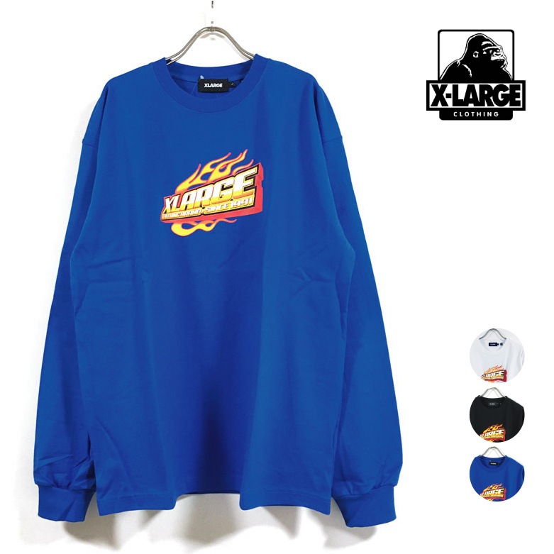 XLARGE エクストララージ HOT R0AD 長袖 Tシャツ メンズ 送料無料