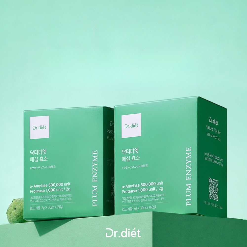 [10箱 Event] セット商品 ドクターディエット梅酵素ダイエットパウダー酵素 サプリ韓国 乳酸菌を含む炭水化物分解 Plum enzyme