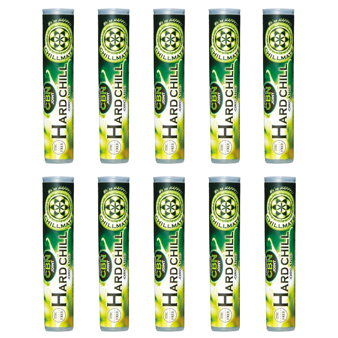 CBNジョイント　10本　HARD CHILL　高濃度CBN＋CBD　約130mg配合