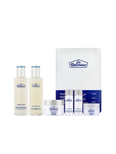 【ドクターベルマー】 トータルユースバイオーム基礎3種セット Toner 145ml + 31ml + Emulsion 145ml + 31ml + Cream 30ml + 10ml + Mask