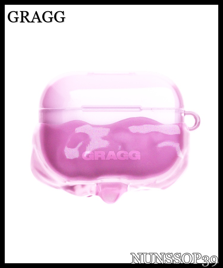 GRAGG DOUBLE LAYERS CASE - CLEAR PINK