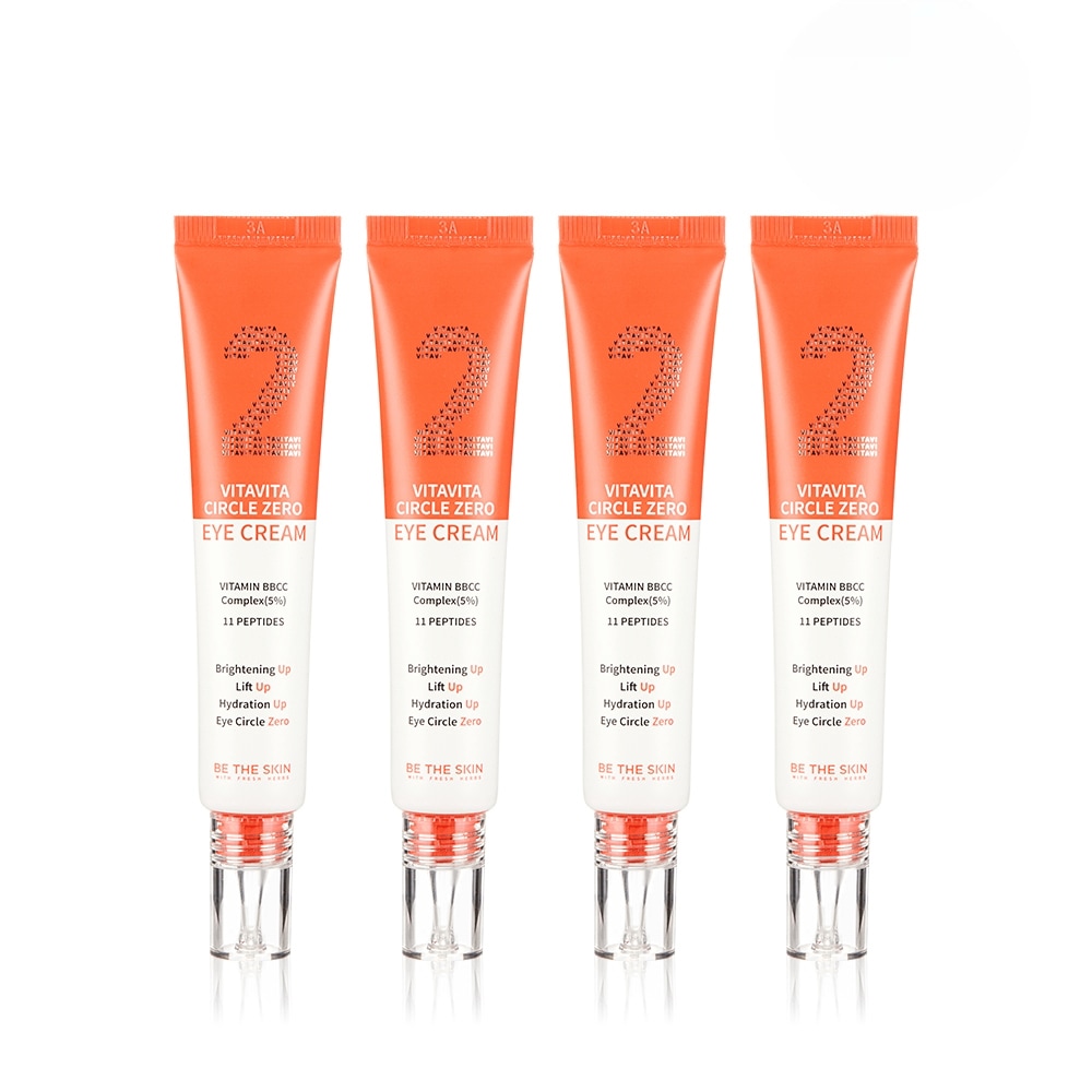 ビダスキン ビタビタサークル ゼロ アイクリーム さわやか目元 ブライトニング マルチクリーム 30g 4個