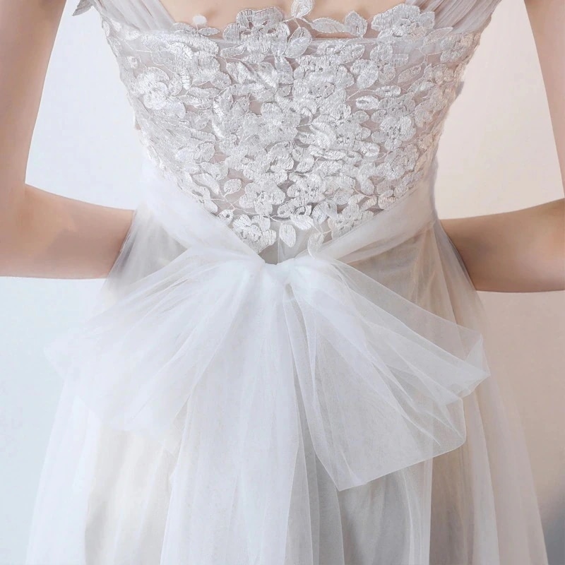 春 秋 パーティードレス ウェディングドレス 大きいサイズ ドレス 結婚式/二次会 花嫁ドレス ロングドレス イブニングドレス