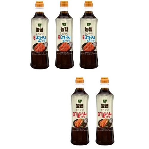 農協食品 国産アンチョビ液煮 1kg 3個 + カナリ液箸 1kg 2個 おいしい韓国味付け調味料 キムチ料理