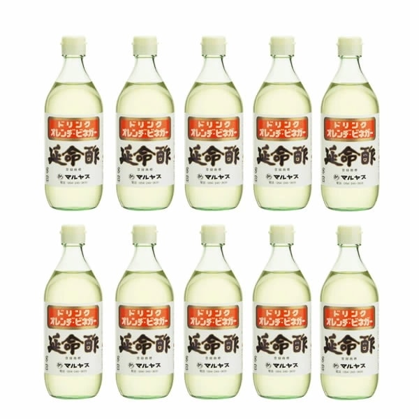 みかんの酢 マルヤス　延命酢 330ml x 10本 （1ケース）