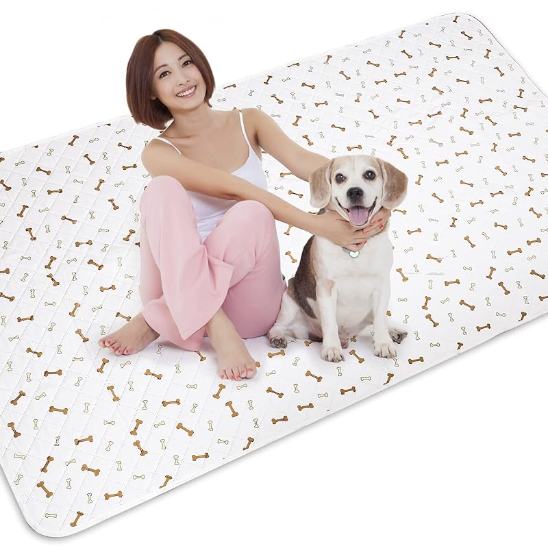 おしっこマット 犬 洗える ペットシーツ 特大 ペットマット 2枚入り トイレ下敷きマット Qhoculi 防水 速乾 消臭 滑り止め 4層構造 超吸収 犬 トイレマット ペット用 おしっこマット 洗