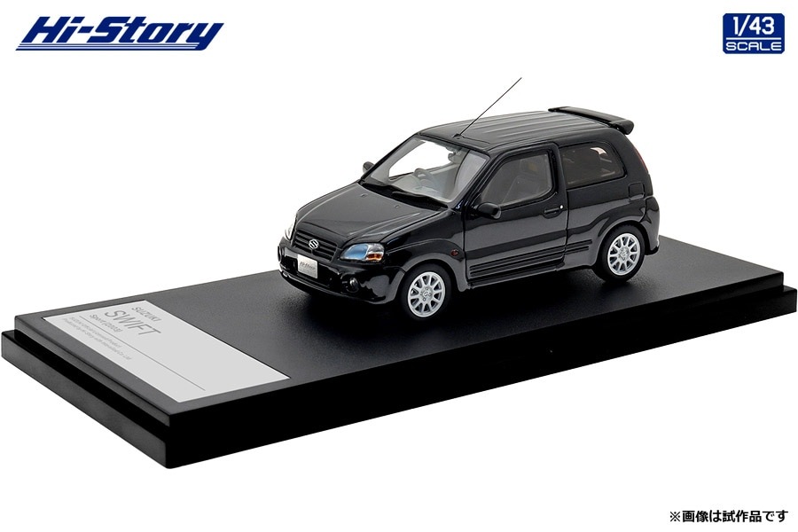 ハイストーリー 1/43 SUZUKI SWIFT Sport (2003) ブルーイッシュブラックパール3【HS519BK】 ミニカー HS519BK スズキ スイフトS 2023 ブルーイッシュブ
