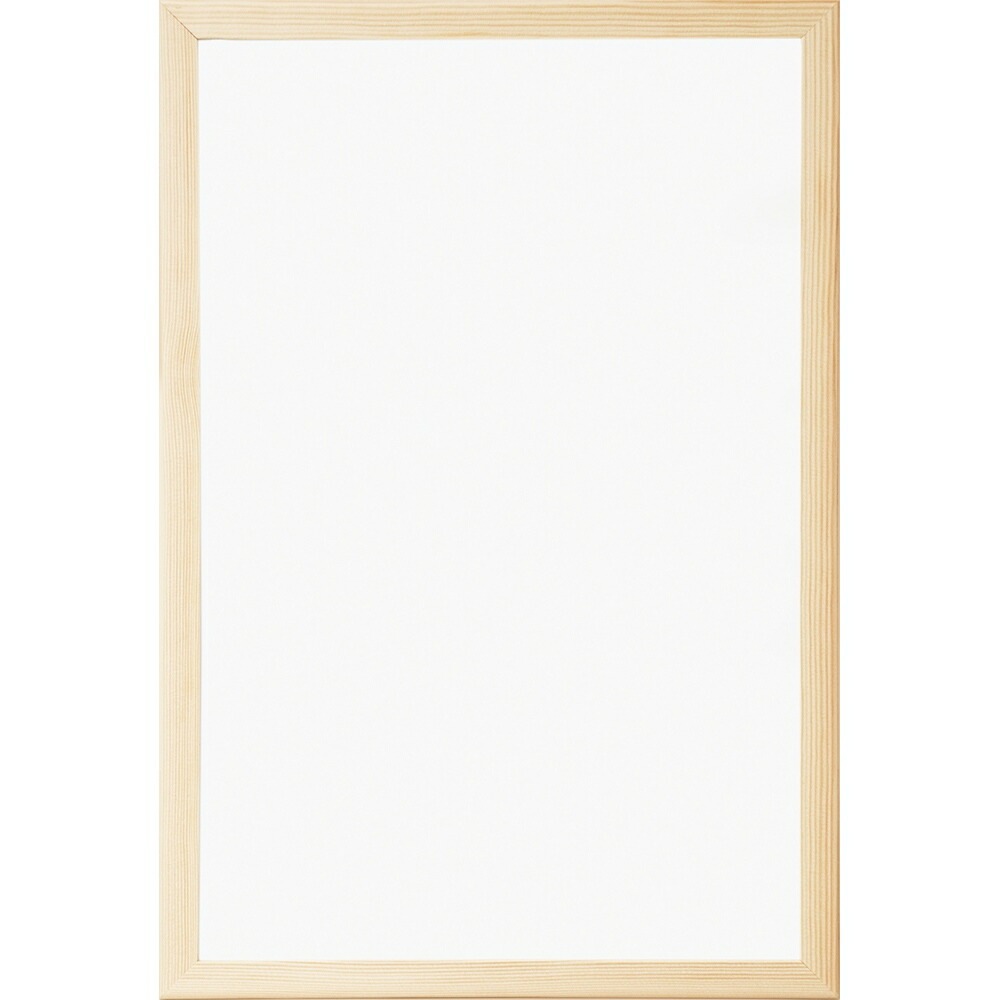 （まとめ買い）ウッドホワイトボード 470x320mm WBM-E4732 [x3]