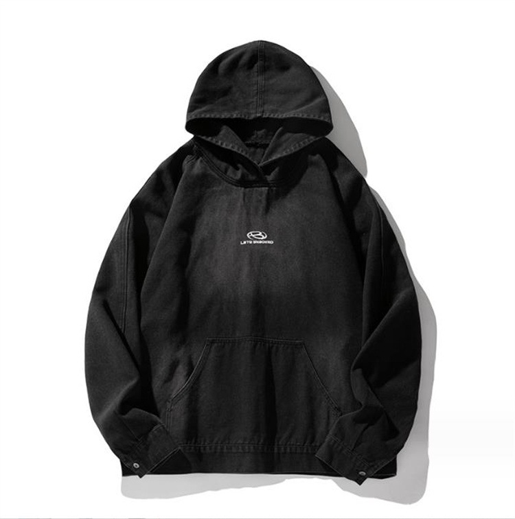 9月限定 新品 パーカー デニムコート フードコート カップル服 トレンド 男女兼用 秋 デニムジャケット