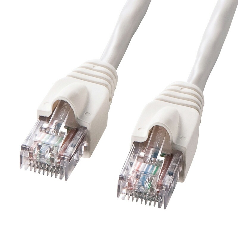 UTPエンハンスドカテゴリ5ハイグレード単線ケーブル 90m ホワイト KB-10T5-90N