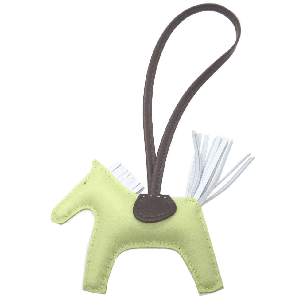 新品同様 バッグチャーム ロデオチャームPM キーホルダー レザー/アニューミロ ジョーヌブルジョン U刻印刻印 0017【中古】 ユニセックス