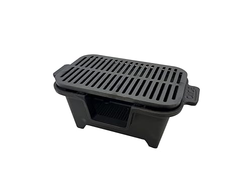 尾上製作所(ONOE) ミニ鋳物コンロ CI-1921 [キャンプ 卓上 バーベキューコンロ ]