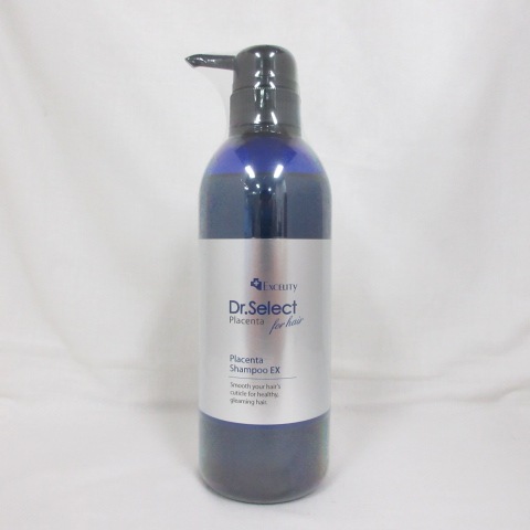 新品 フィルム一部破れ エクセリティー ドクターセレクト プラセンタ イン シャンプー PLシャンプーEX 500mL ( 1126-y2 )