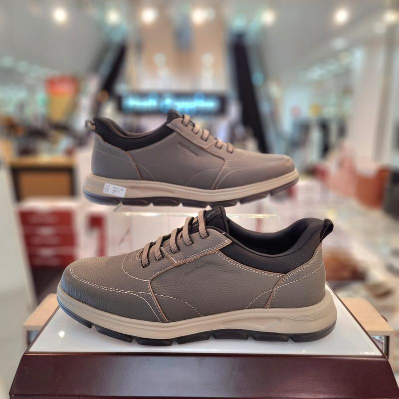 男性の足に優しい軽量バンド型コンフォートセミカジュアルシューズ3mr579-A