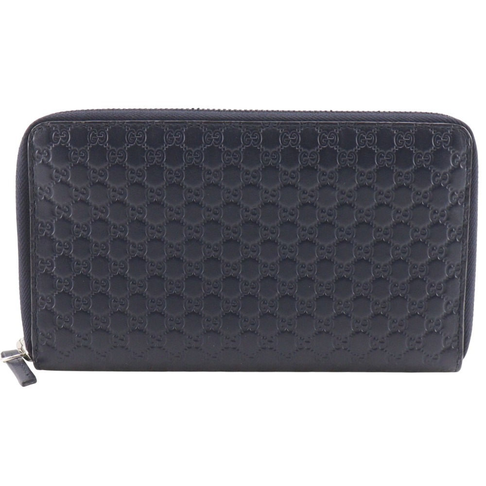 オーガナイザー GG アウトレット 391465 長財布 シマレザー 黒 メンズ 中古品