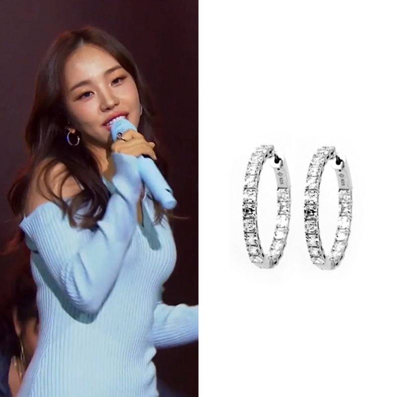 [ペクアヨン/キムヒジョン/ペクジヨン着用] ケリーシグネチャーフープイヤリング 韓国ファッション 韓国人気正規品 30,485円