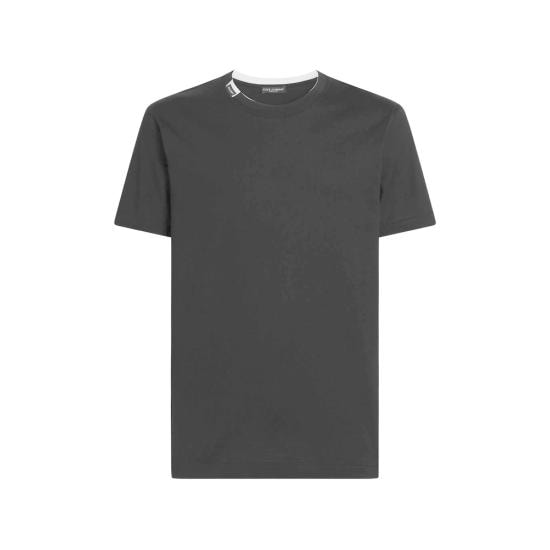DOLCE & GABBANA Men Tops G8TW5T FU7EQ N0000 BLACK