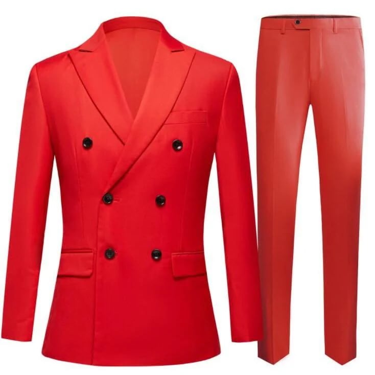 カラースーツ セットアップ メンズ ステージ衣装 長袖 スーツセット ダブルボタン おしゃれ 無地 紳士服 舞台 スーツ 撮影衣裳 ダンス 衣装 発表会 パ30%までに制限