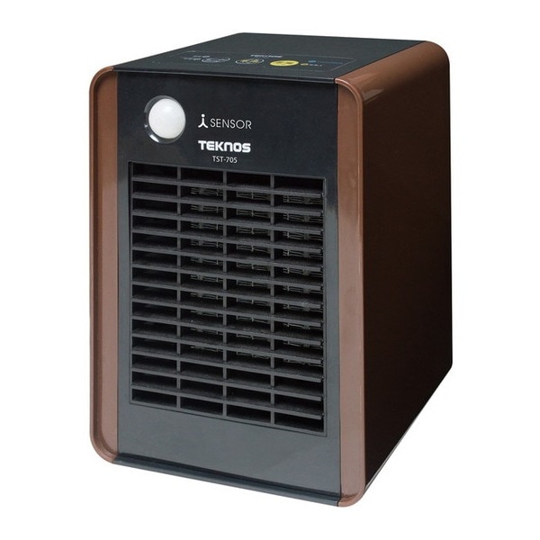 TST-709 ブラウン [ミニセラミックファンヒーター]