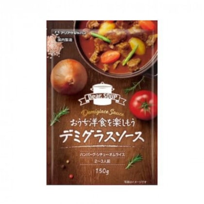 アリアケジャパン 115531 Dear.SOUP デミグラスソース 150g×12袋×4箱