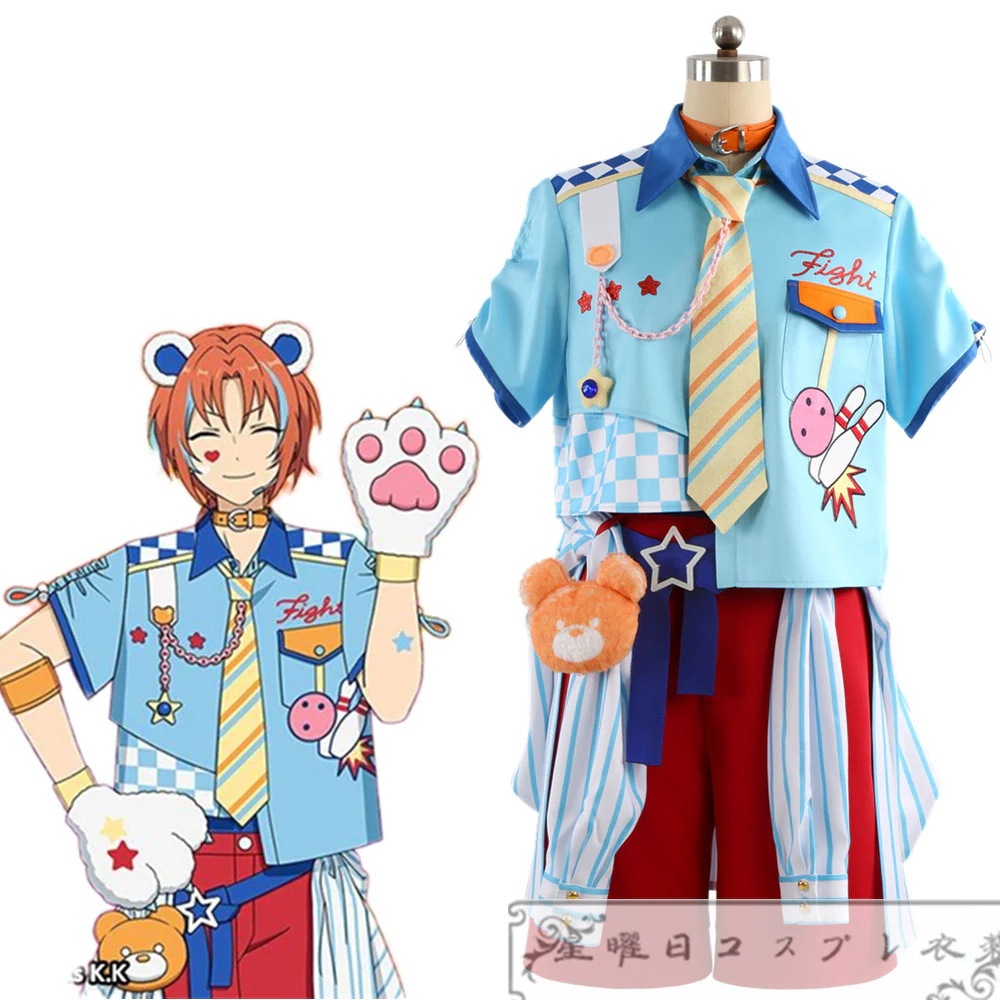 あんスタ スカウト！レスQベアズ 月永レオ 仁兎なずな 姫宮桃李 遊木真 カンナ レスQ衣装 コスプレ衣装 コスチューム