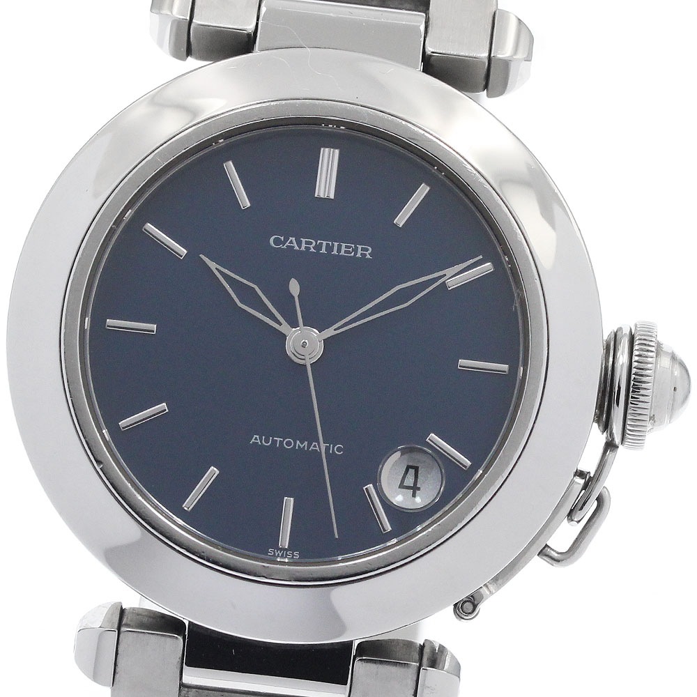カルティエ CARTIER W31014M7 パシャC デイト 自動巻き ボーイズ _951314【中古】