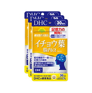 公式通販 イチョウ葉脳内α 90日分（30日*3袋セット） 1日3粒 記憶力 思い出す力 血流 改善 維持