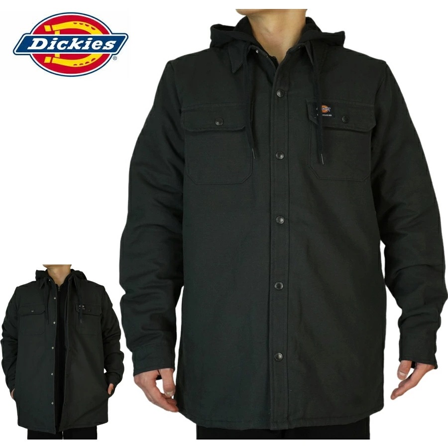 DICKIES ディッキーズメンズ ジャケットモダンフィット シャツ ジャケット ウィズ フリース フードMODERN FIT SHIRTS JACKET WITH F