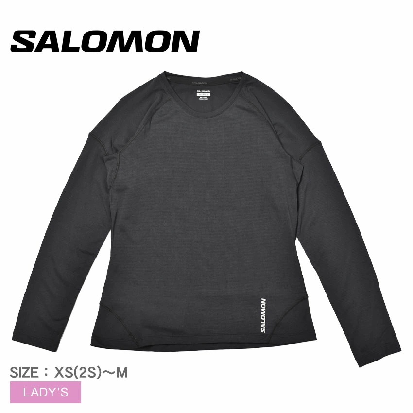 CROSS RUN LS TEE LC1876800 レディース トップス クルーネック 長袖 スポーティ 軽量 スポーツ 運動 通気性 トレーニング ジム シンプル ロゴ ワンポイント