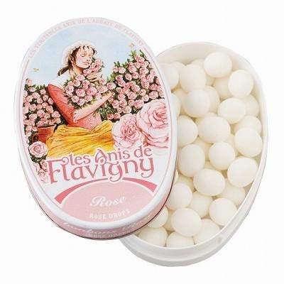Anis de Flavigny(アニス・ド・フラヴィニー) キャンディ ローズ 50g×12個