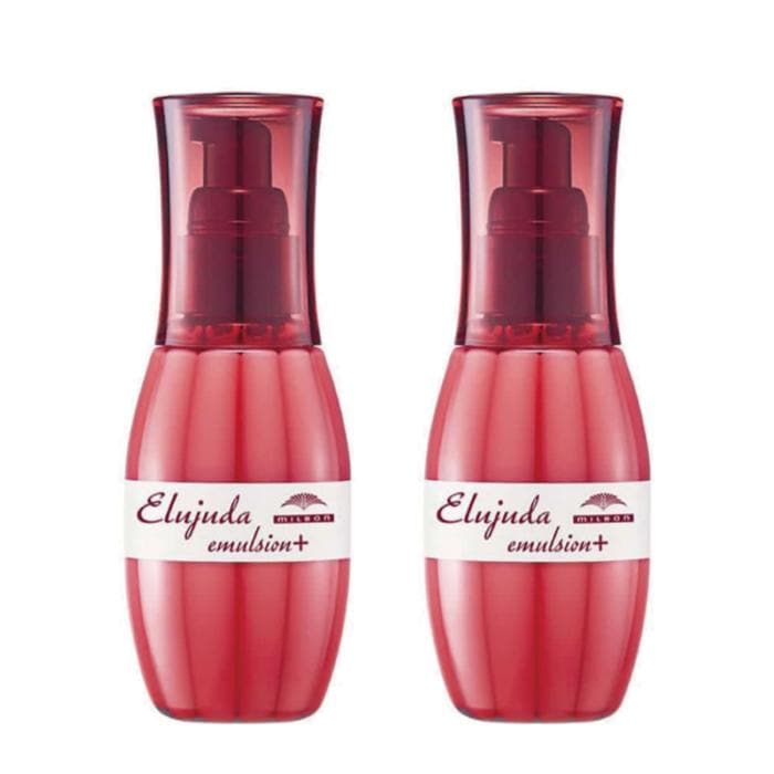 【お得2個セット】ミルボン エルジューダ エマルジョン＋120g 普通太い髪用 洗い流さないトリートメント メガ割 乳液 ヘアケア 美容室 サロン専売品 アウトバス ヘアパック ダメージケア ヘア