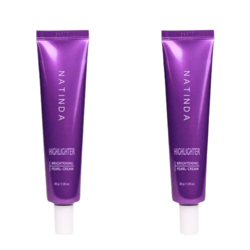 韓国女性人気 ブライトニング パールクリーム 30g 1+1 肌トーンアップ 肌トーン補正 立体輪郭