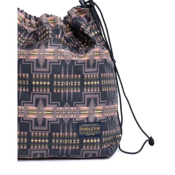 ECO PET Draw Pouch L BAG キャンプ アウトドア ファッション BLACK