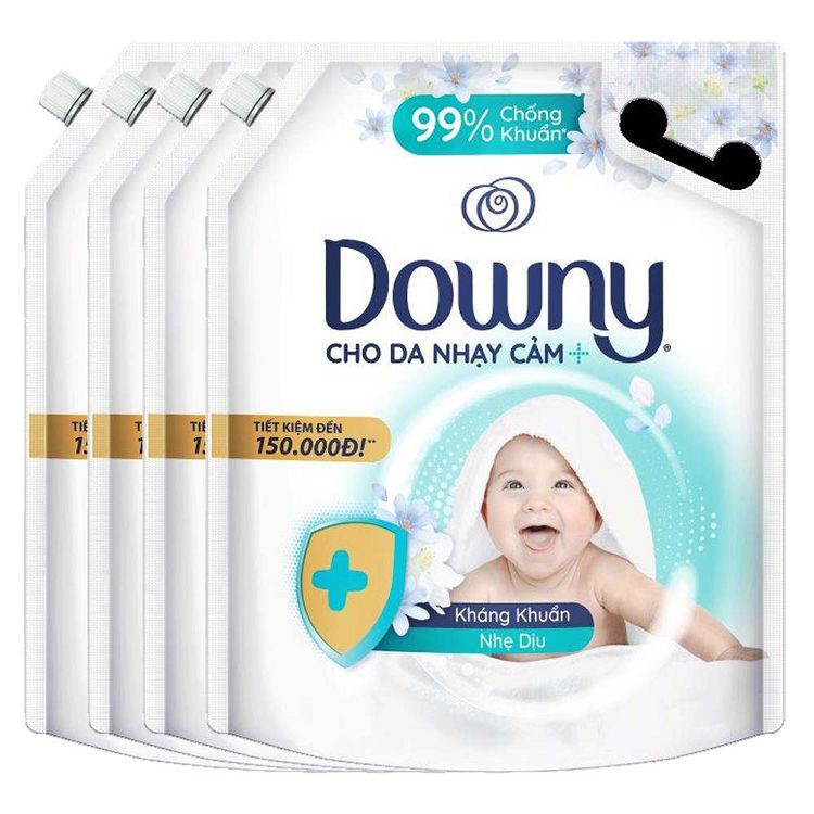 柔軟剤 洗濯用洗剤 【4個セット】アジアンダウニー センシティブ 3L P&G D メガ割