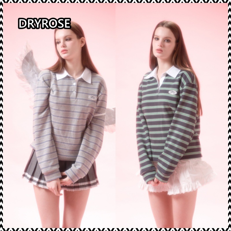 DRYROSE STRIPE RUGBY TEE