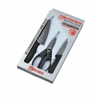 フォーエバー 日本製 黒セラミック3点セット RB149-COSBK