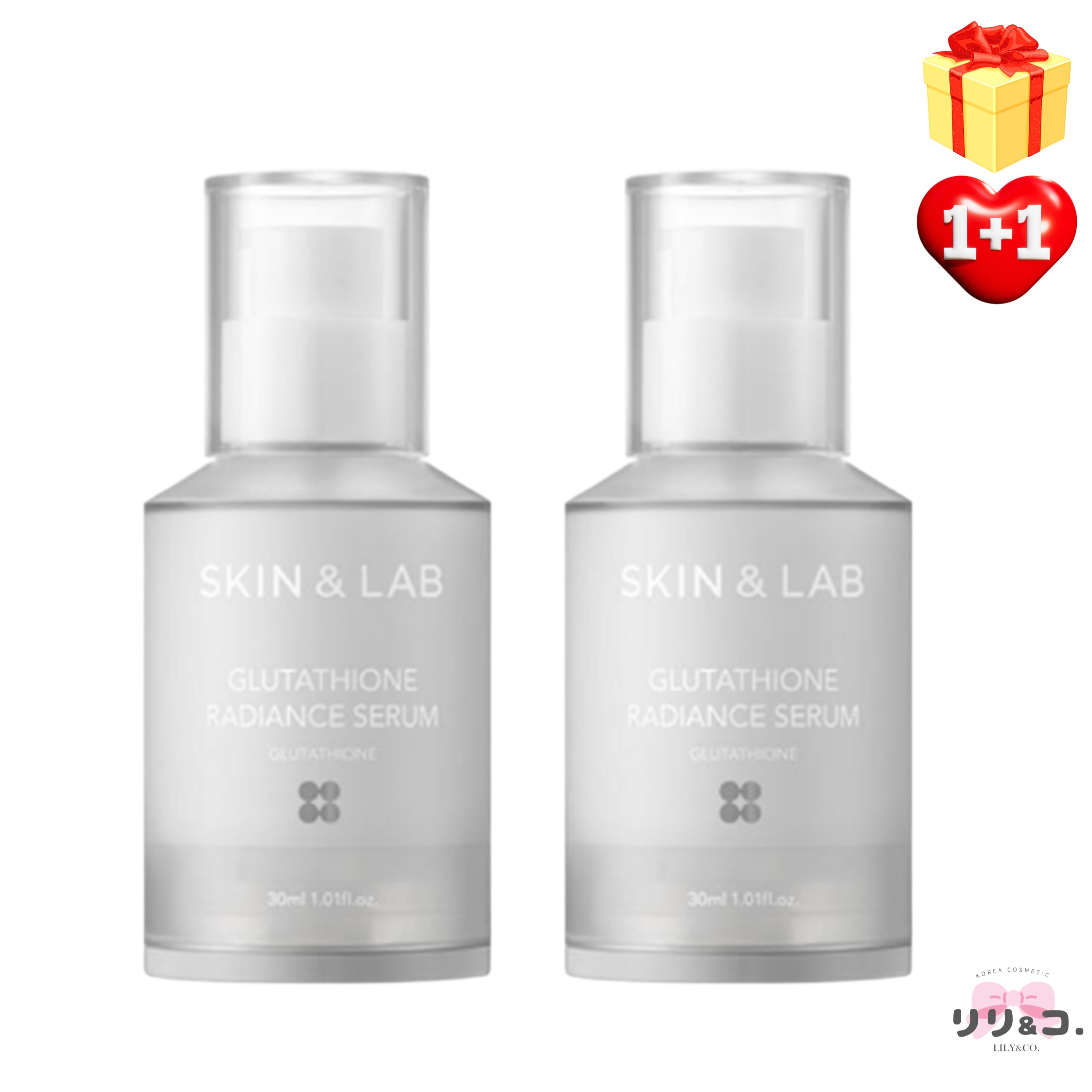 [韓国 おすすめ1+1] グルタチオンラディアンスセラム 30ml + 30ml 計60ml 美容液 導入美容液 くすみ 乾燥 保湿 透明感 低刺激 韓国人気 韓国コスメ シミケア
