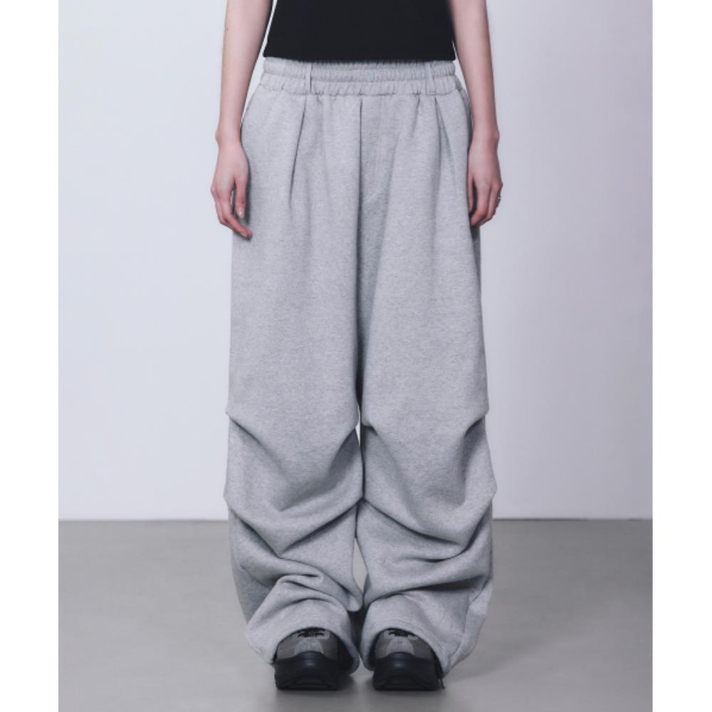 TREEMINGBIRD RENEWAL Rivet Sweat Setup Pants Gray TMB2