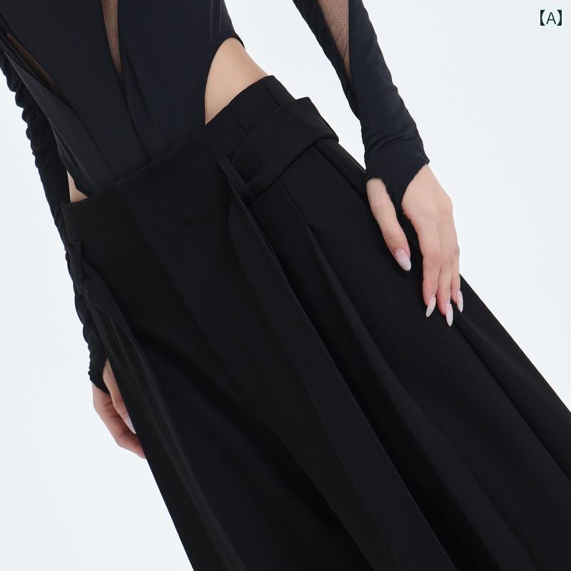 レディース ボトムス パンツ ワイド ロング ストリート KPOP ダンス トレーニング 初秋 黒 スーツ 女性 ストレート ドレープ カジュアル 7,290円