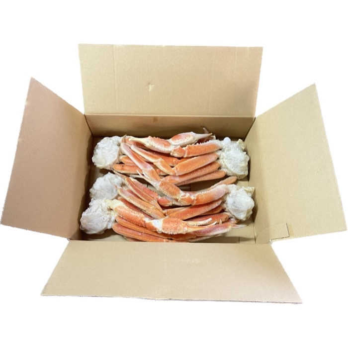 【前田水産】【訳あり】ずわいがに肩脚　5-10肩前後入れ　（約1.8-2ｋｇ分）　訳あり　足折れ不足有り　大きさバラバラ　ボイル　冷凍　本ずわい　ズワイガニ　ずわい　蟹　かに