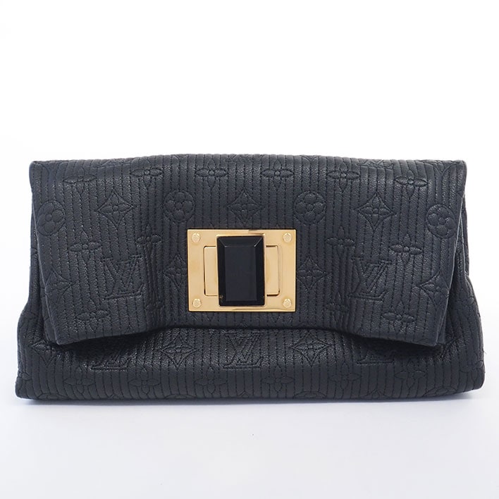 【美品】ルイ ヴィトン ポシェット アルタイール モノグラムモタード M40495 レディース【クラッチバッグ】