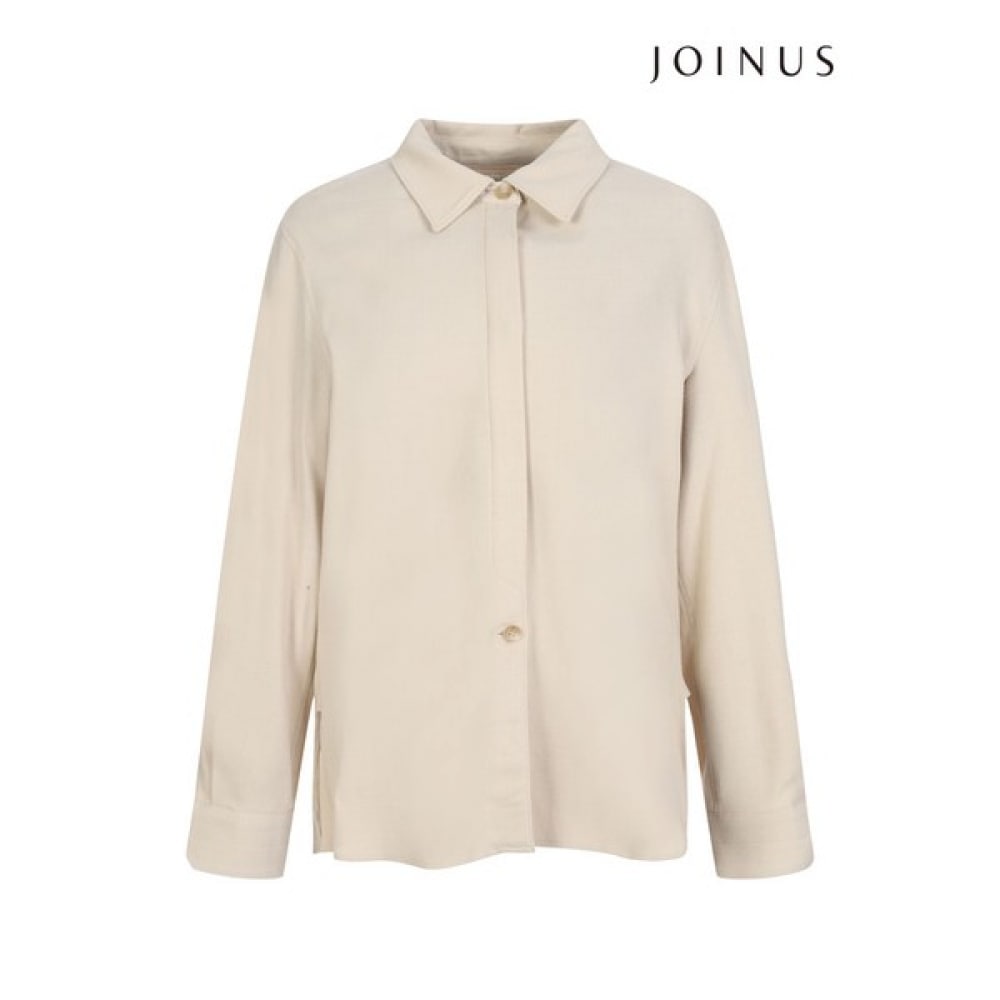 [ジョイナーズ] 隠しボタンシャツブラウス_JACS1-WRC030
