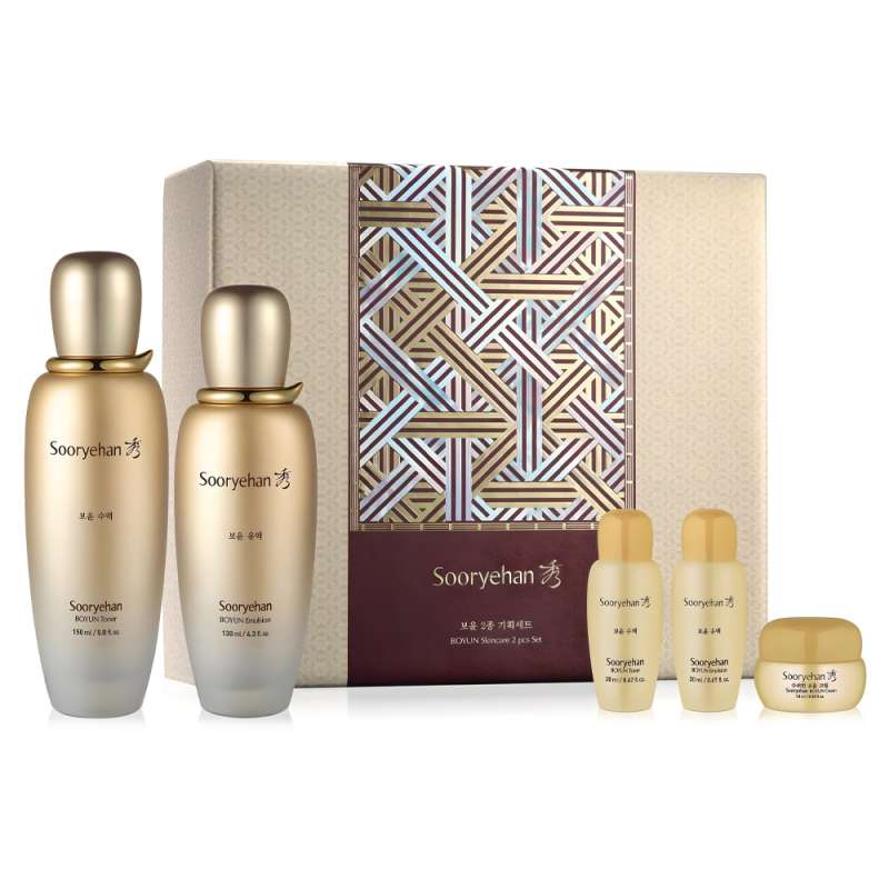 sooryohan ボユン 基礎化粧品 2点セット 1セット 韓国 保湿化粧品 ギフトセット